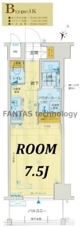 アスヴェル梅田WESTの物件間取画像